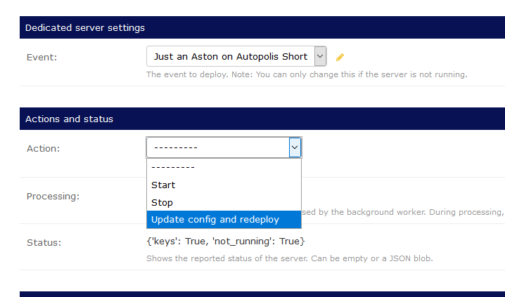 Updates with a single click